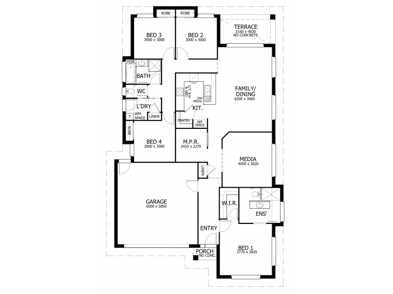16 Mariner Avenue, Old Bar NSW 2430 Floorplan
