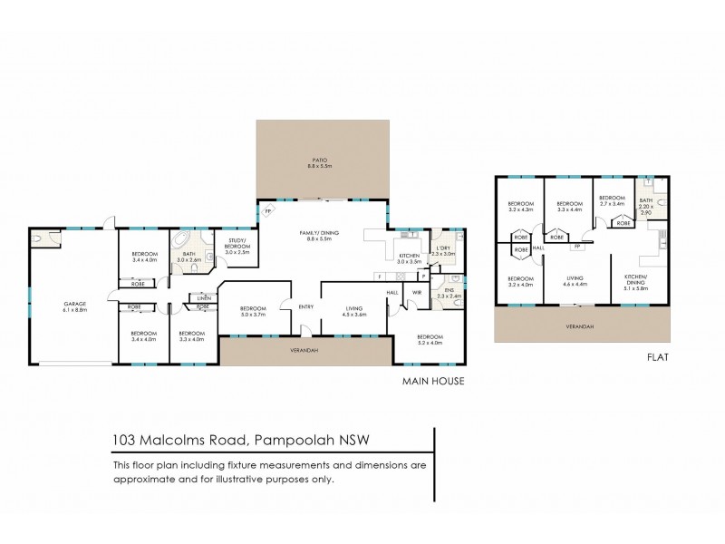 103 Malcolms Road, Pampoolah NSW 2430 Floorplan