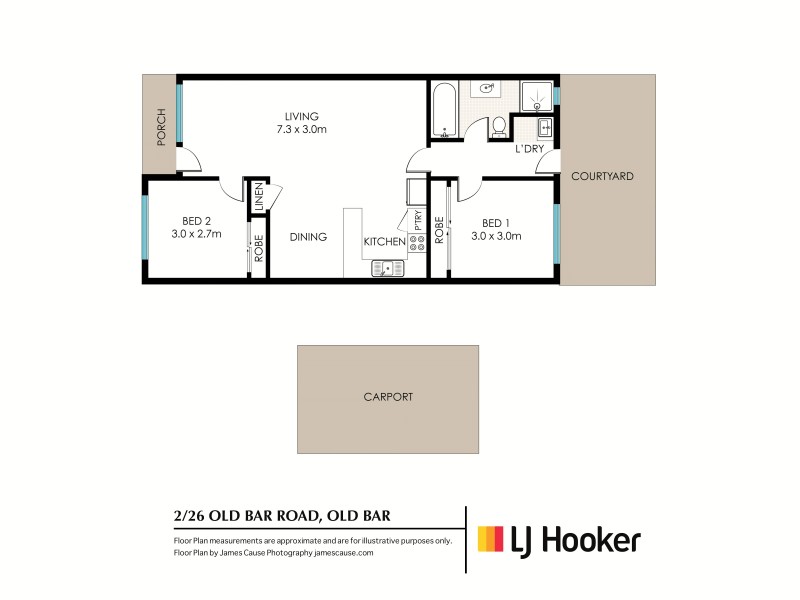 2/26 Old Bar Road, Old Bar NSW 2430 Floorplan