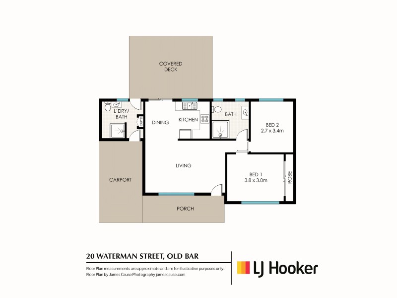 20 Waterman Street, Old Bar NSW 2430 Floorplan