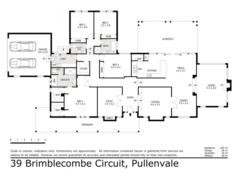 39 Brimblecombe Circuit, Pullenvale QLD 4069 Floorplan