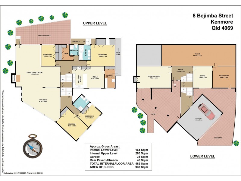 8 Bejimba Street, Kenmore QLD 4069 Floorplan