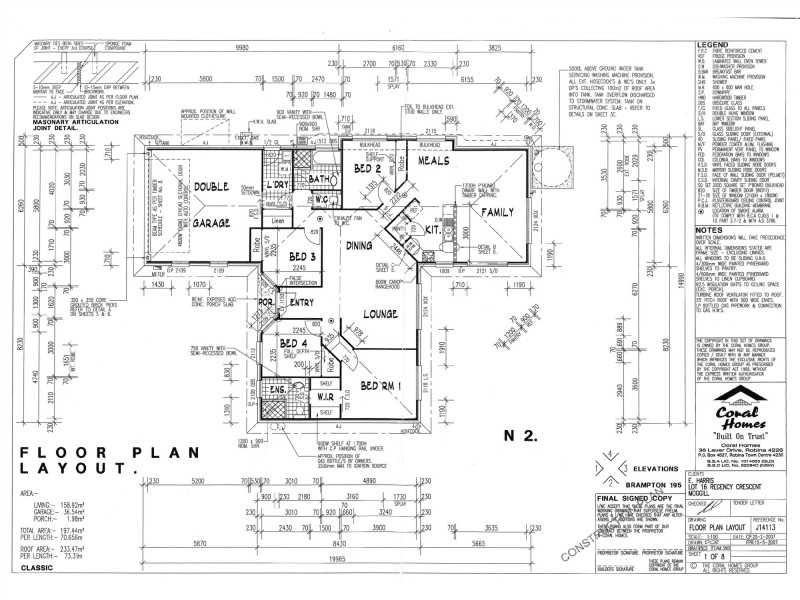 3 Regency Crescent, Moggill QLD 4070 Floorplan