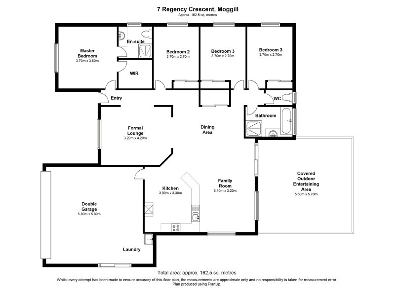 7 Regency Crescent, Moggill QLD 4070 Floorplan