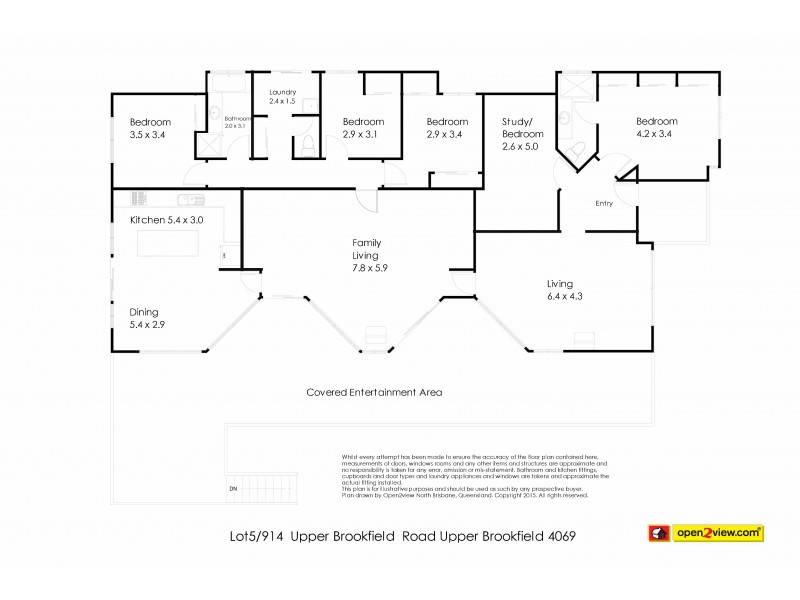 5/914 Upper Brookfield Road, Upper Brookfield QLD 4069 Floorplan