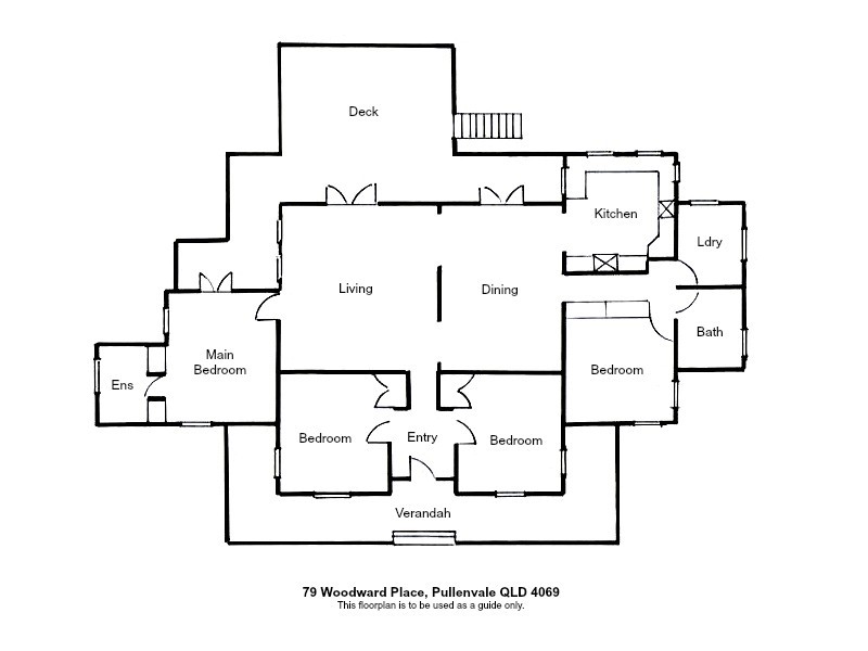 79 Woodward Place, Pullenvale QLD 4069 Floorplan