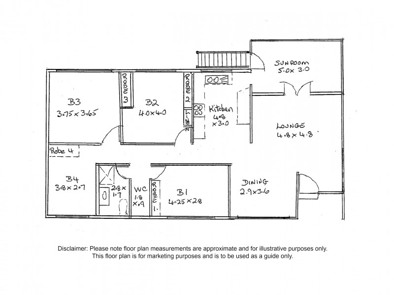 190 Kenmore Road, Fig Tree Pocket QLD 4069 Floorplan