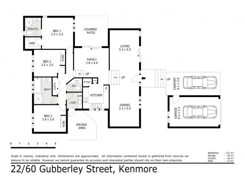 22/60 Gubberley Street, Kenmore QLD 4069 Floorplan