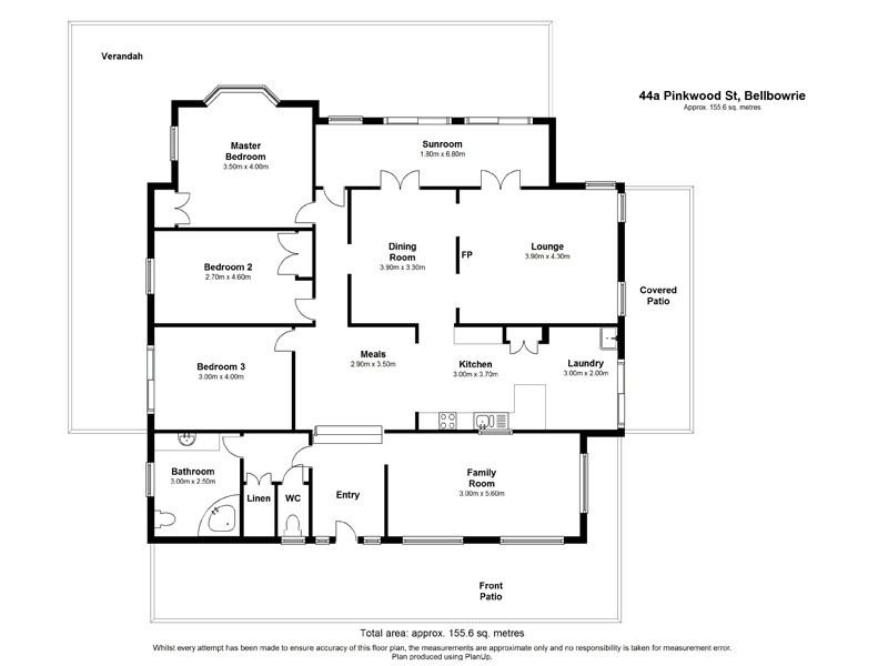44a Pinkwood Street, Bellbowrie QLD 4070 Floorplan