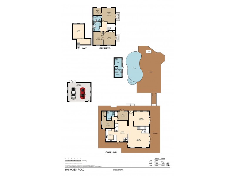 693 Haven Road, Upper Brookfield QLD 4069 Floorplan