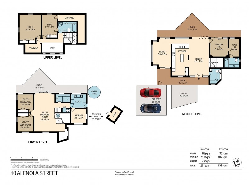 10 Alenola Street, Chapel Hill QLD 4069 Floorplan