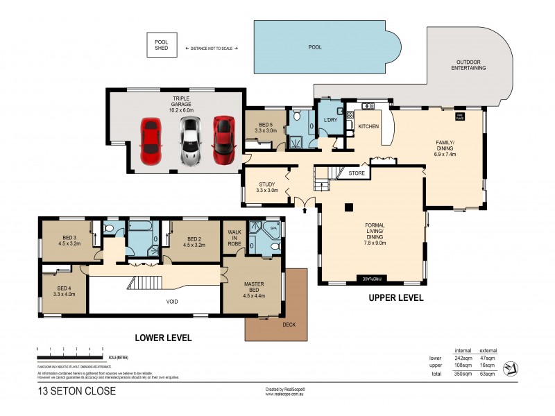 13 Seton Close, Kenmore Hills QLD 4069 Floorplan