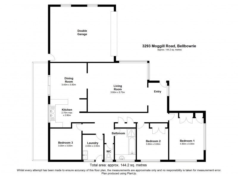 3293 Moggill Road, Bellbowrie QLD 4070 Floorplan