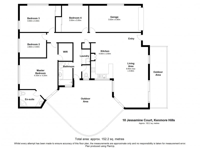 10 Jessamine Court, Kenmore Hills QLD 4069 Floorplan