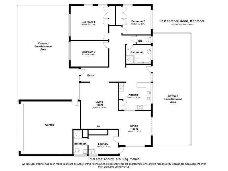 97 Kenmore Road, Kenmore QLD 4069 Floorplan