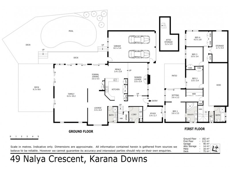 49 Nalya Crescent, Karana Downs QLD 4306 Floorplan