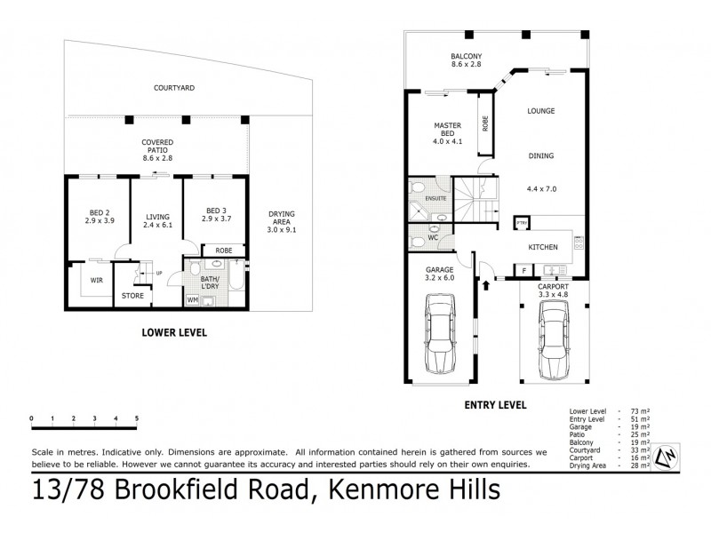 13/78 Brookfield Road, Kenmore Hills QLD 4069 Floorplan