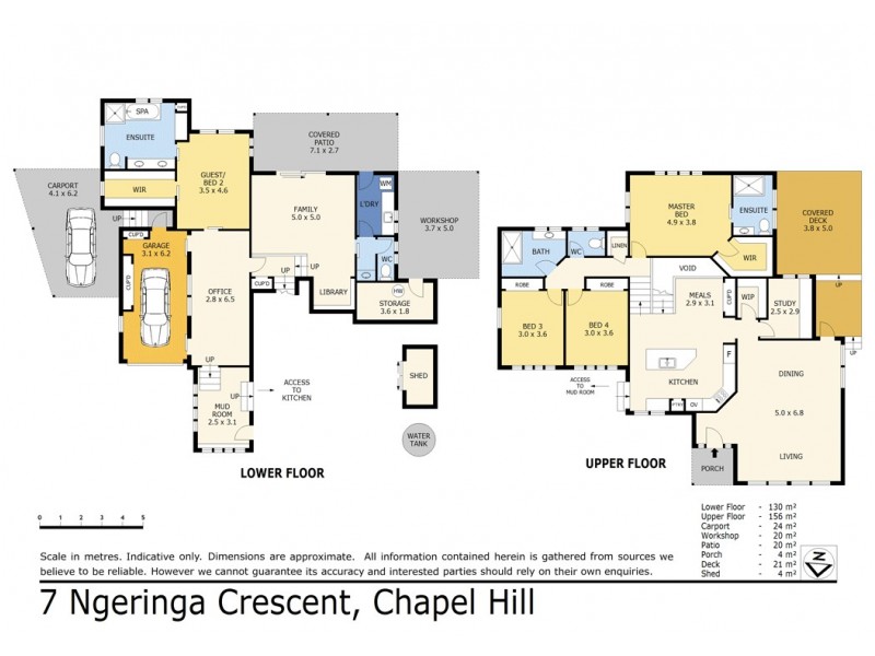 7 Ngeringa Crescent, Chapel Hill QLD 4069 Floorplan