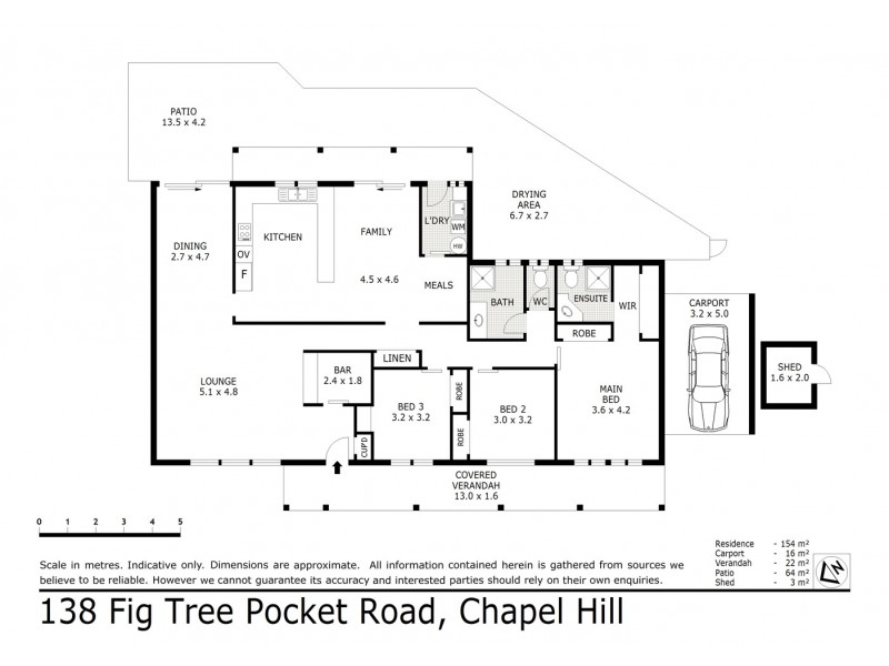 138 Fig Tree Pocket Road, Chapel Hill QLD 4069 Floorplan