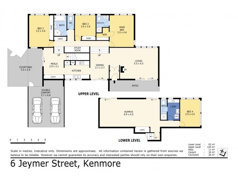 6 Jeymer Street, Kenmore QLD 4069 Floorplan