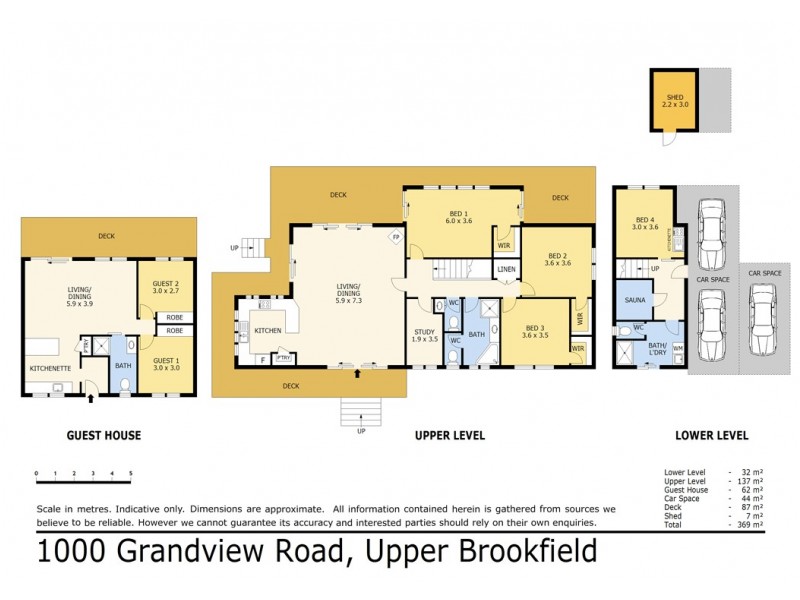 1000 Grandview Road, Upper Brookfield QLD 4069 Floorplan