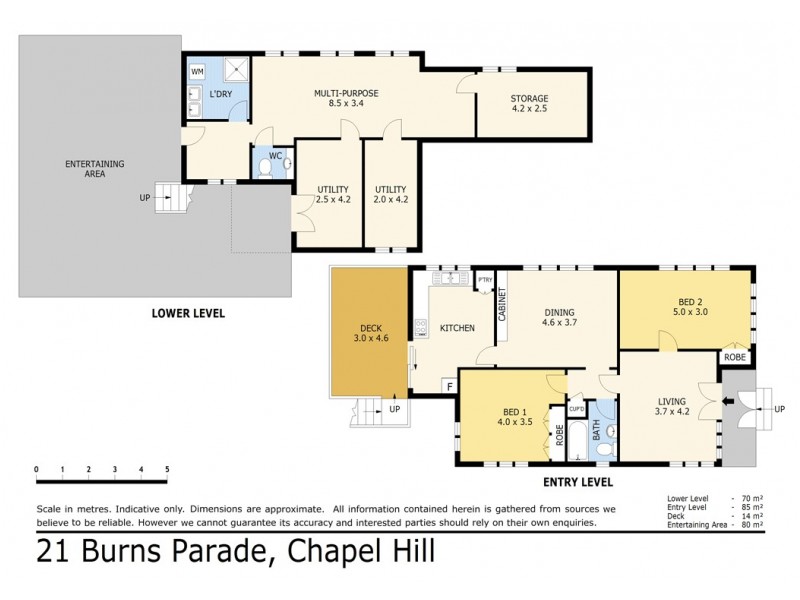 21 Burns Parade, Chapel Hill QLD 4069 Floorplan