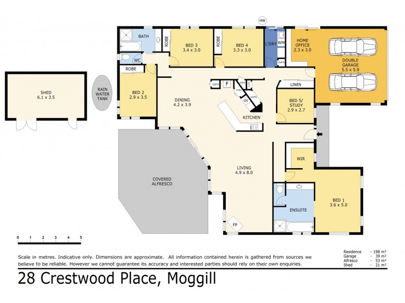 28 Crestwood Place, Moggill QLD 4070 Floorplan