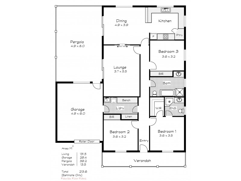 9 Foster Place, Goolwa SA 5214 Floorplan