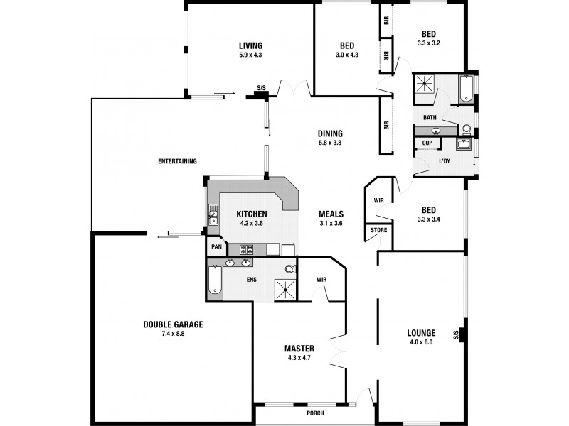 114 Excelsior Parade, Hindmarsh Island SA 5214 Floorplan