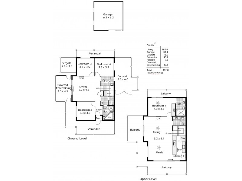 43 Bradford Road, Goolwa Beach SA 5214 Floorplan