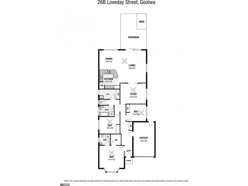 26B Loveday Street, Goolwa SA 5214 Floorplan