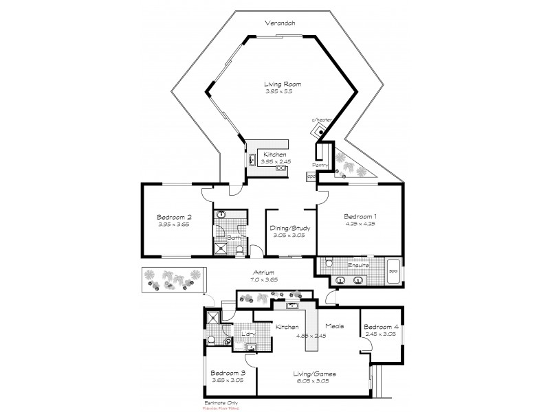 17 Riverside Drive, Goolwa South SA 5214 Floorplan