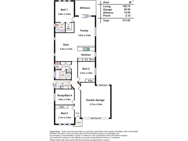 101 Blanche Parade, Hindmarsh Island SA 5214 Floorplan