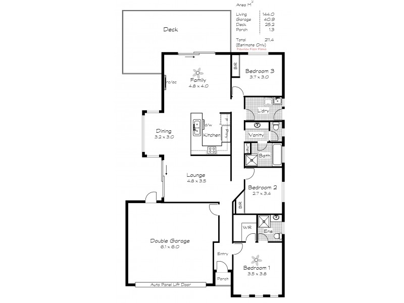 18 Merrett Avenue, Goolwa Beach SA 5214 Floorplan