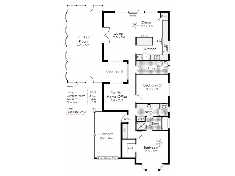 44 Kingdon Place, Goolwa South SA 5214 Floorplan