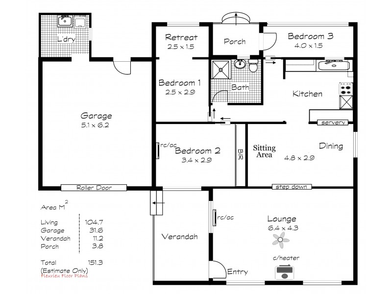 4 Dent Street, Goolwa Beach SA 5214 Floorplan