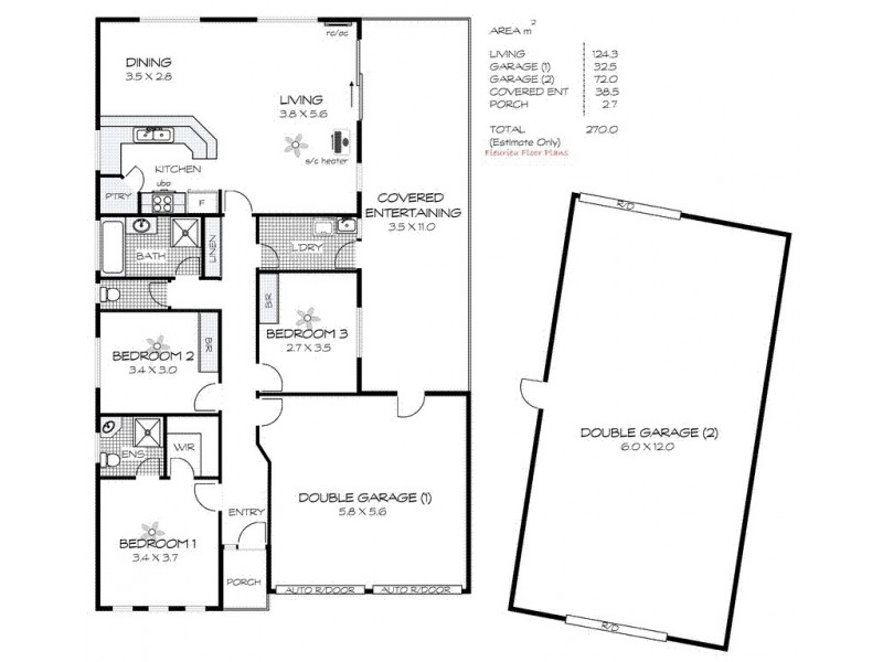 66A Castle Avenue, Goolwa Beach SA 5214 Floorplan