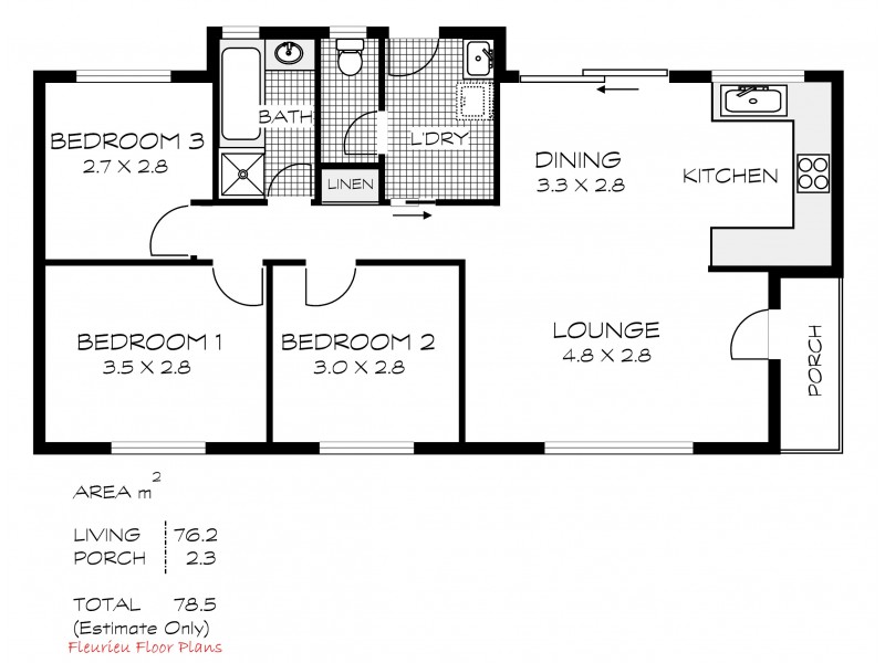 13 Goulburn Street, Goolwa SA 5214 Floorplan
