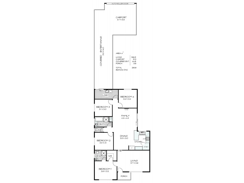 61 Princess Royal Parade, Hindmarsh Island SA 5214 Floorplan