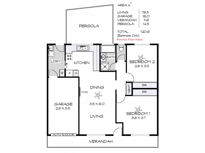 Unit 3/207 Fenchurch Street, Goolwa SA 5214 Floorplan