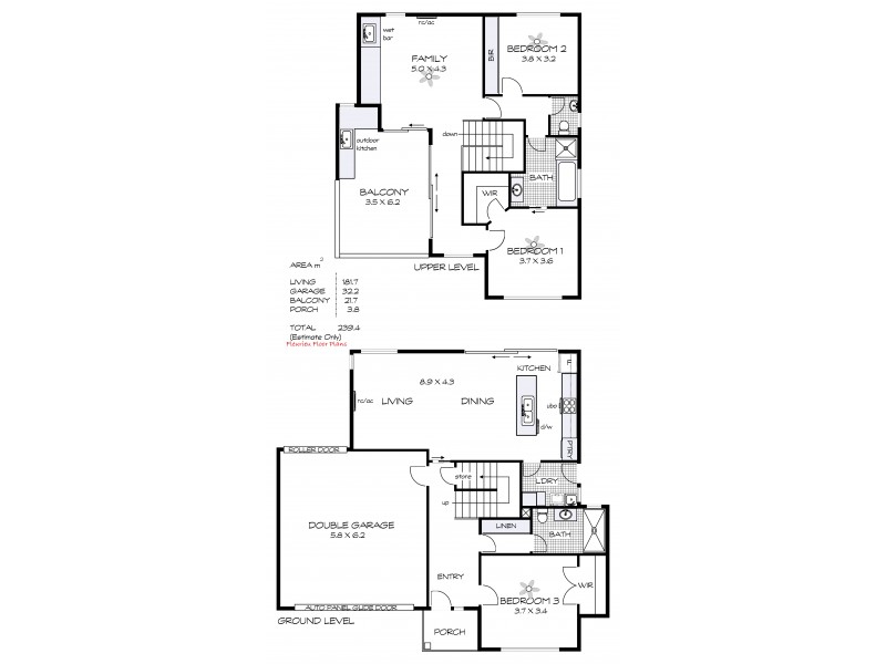 1B Clark Street, Goolwa SA 5214 Floorplan