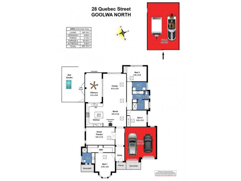 28 Quebec Street, Goolwa North SA 5214 Floorplan