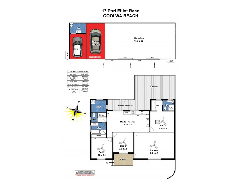 17 Port Elliot Road, Goolwa Beach SA 5214 Floorplan