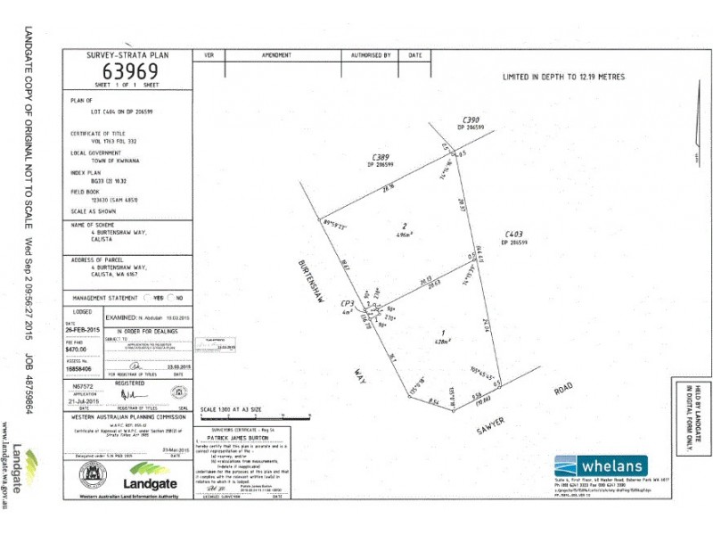 2 Burtenshaw Way, Calista WA 6167 Floorplan