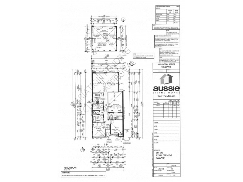 68 Ryhill Crescent, Wellard WA 6170 Floorplan