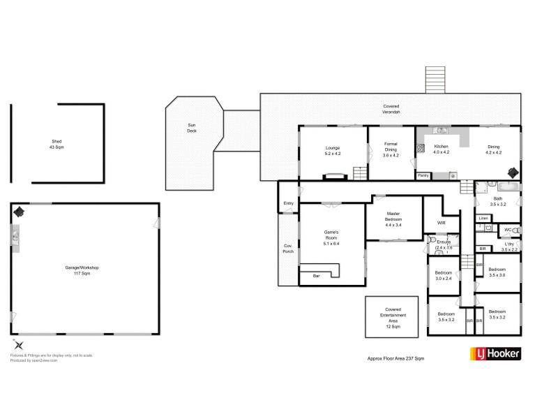 7 Boldrewood Court, Dulcot TAS 7025 Floorplan