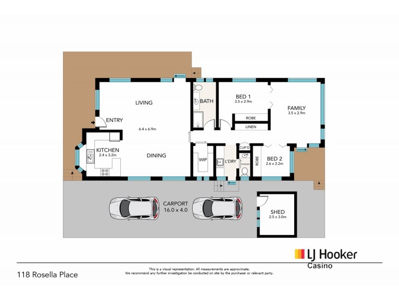 118 Rosella Place/69 Light Street, Casino NSW 2470 Floorplan