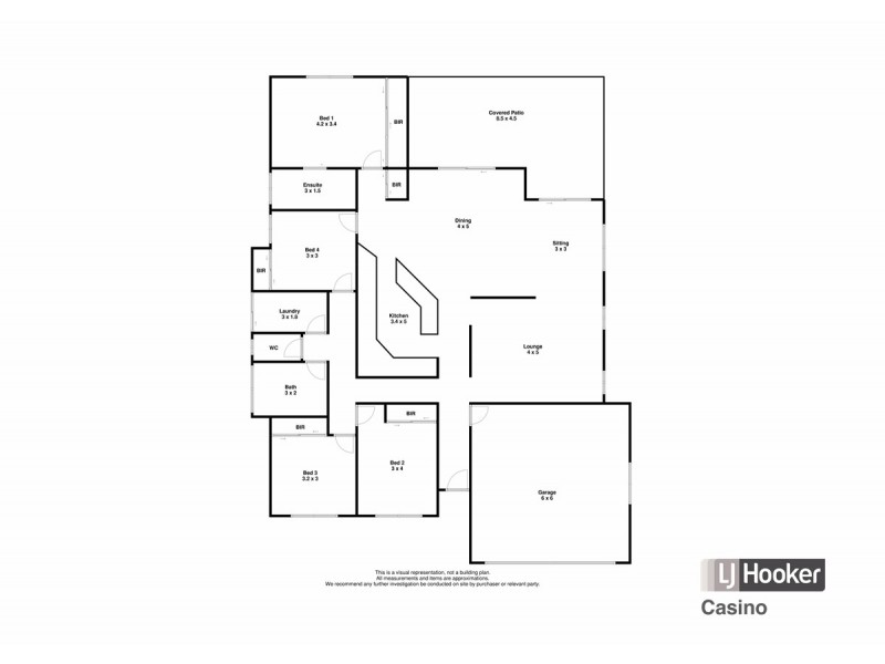 5 Thompson Close, Casino NSW 2470 Floorplan