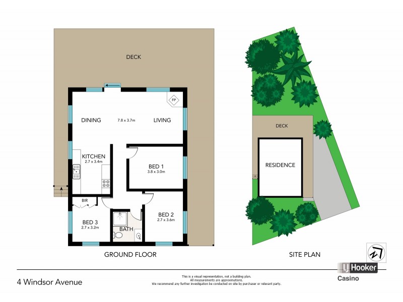 4 Windsor Ave, Casino NSW 2470 Floorplan