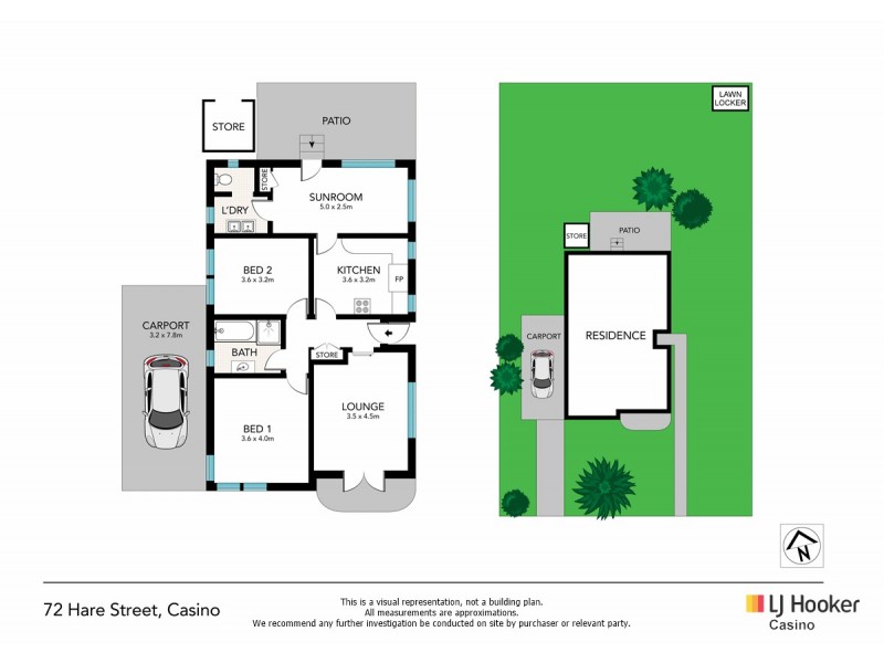 72 Hare Street, Casino NSW 2470 Floorplan